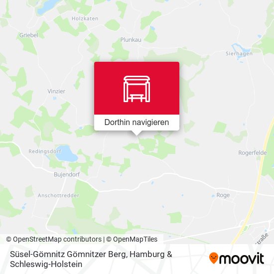 Süsel-Gömnitz Gömnitzer Berg Karte