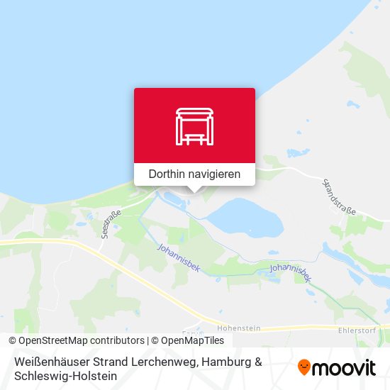 Weißenhäuser Strand Lerchenweg Karte