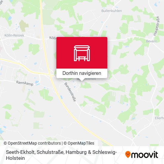 Seeth-Ekholt, Schulstraße Karte