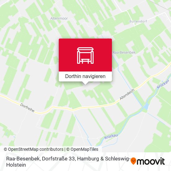 Raa-Besenbek, Dorfstraße 33 Karte