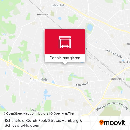 Schenefeld, Gorch-Fock-Straße Karte