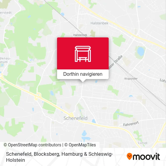 Schenefeld, Blocksberg Karte