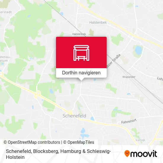 Schenefeld, Blocksberg Karte