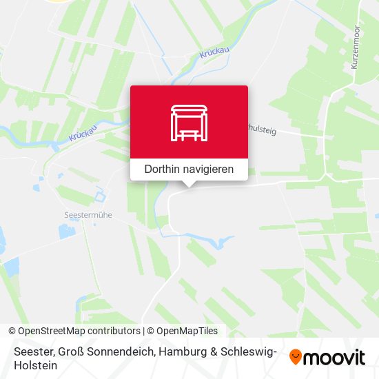 Seester, Groß Sonnendeich Karte