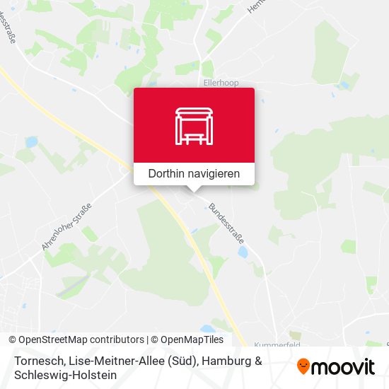 Tornesch, Lise-Meitner-Allee (Süd) Karte