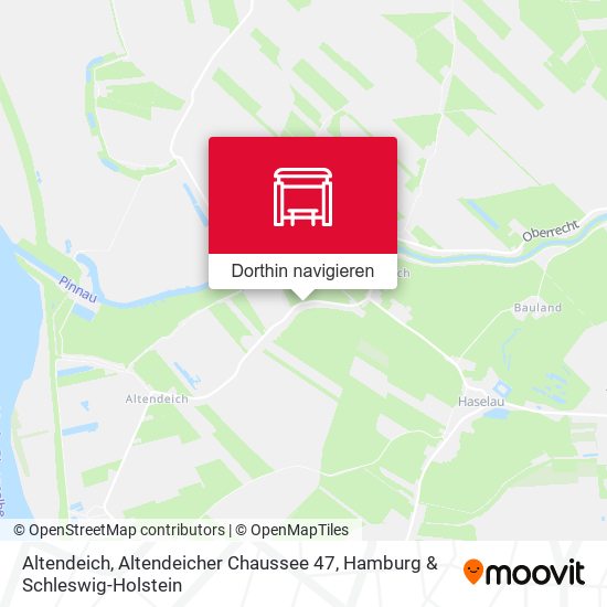 Altendeich, Altendeicher Chaussee 47 Karte