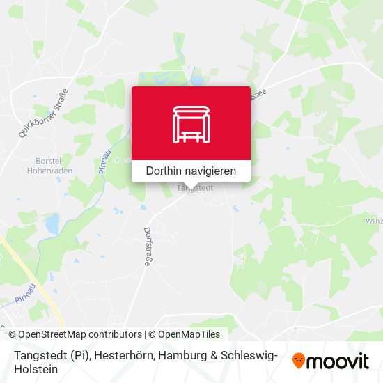 Tangstedt (Pi), Hesterhörn Karte