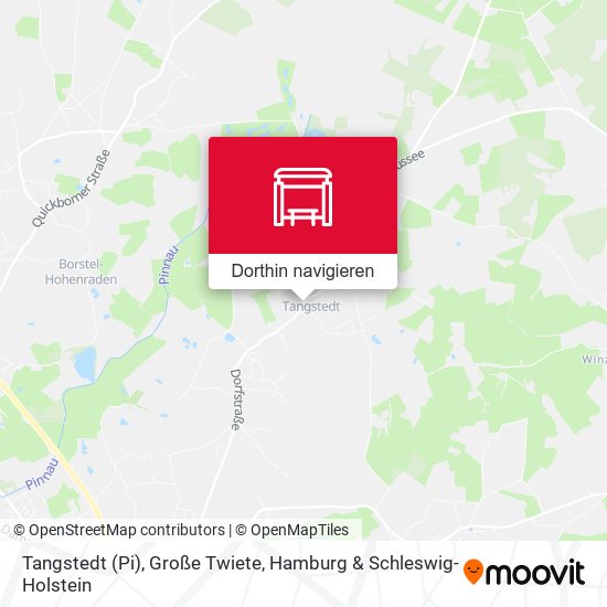 Tangstedt (Pi), Große Twiete Karte
