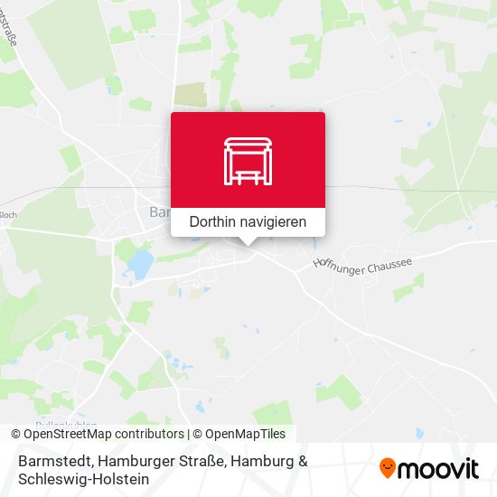 Barmstedt, Hamburger Straße Karte