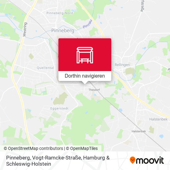 Pinneberg, Vogt-Ramcke-Straße Karte
