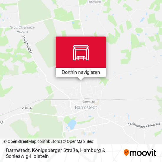 Barmstedt, Königsberger Straße Karte