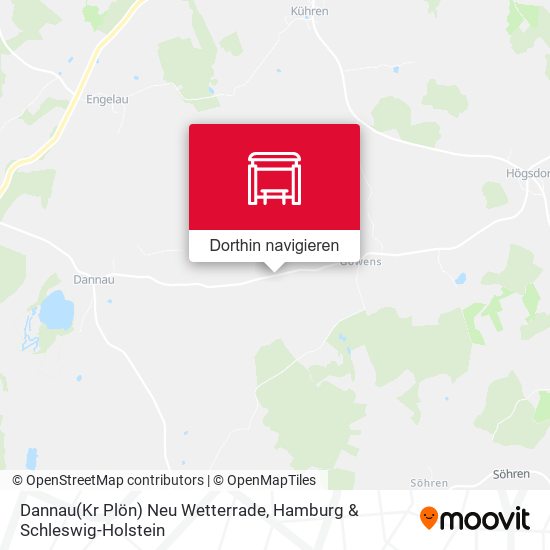 Dannau(Kr Plön) Neu Wetterrade Karte