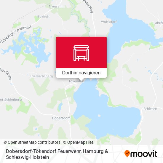 Dobersdorf-Tökendorf Feuerwehr Karte