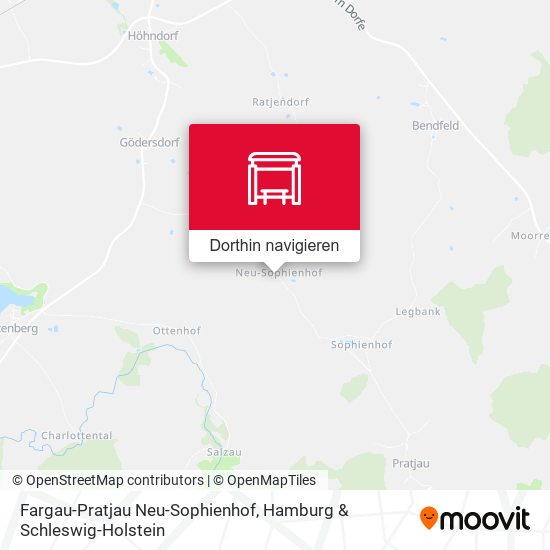 Fargau-Pratjau Neu-Sophienhof Karte