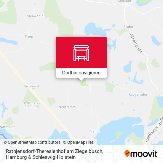 Rathjensdorf-Theresienhof am Ziegelbusch Karte
