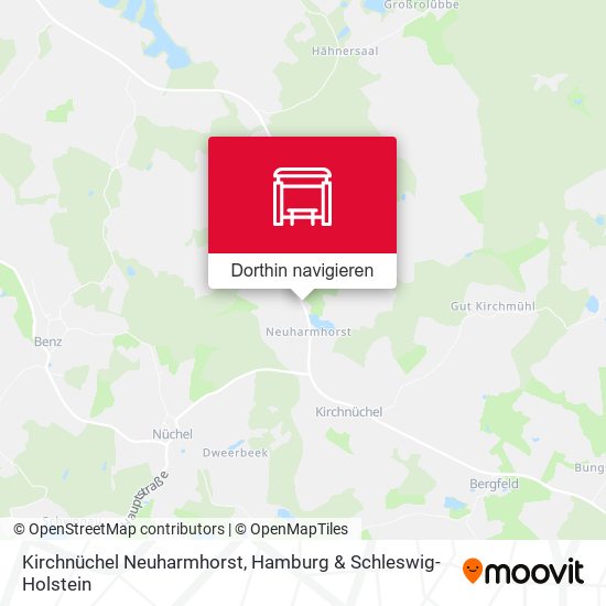 Kirchnüchel Neuharmhorst Karte