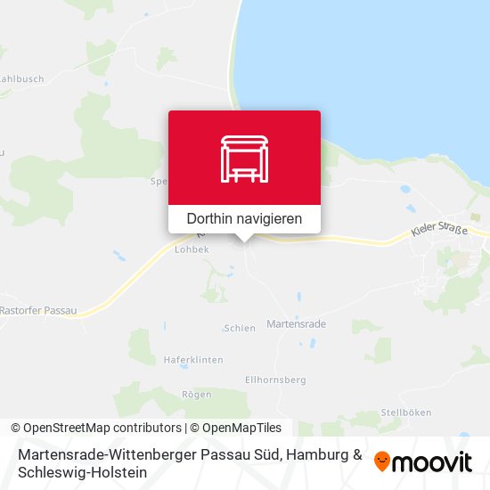 Martensrade-Wittenberger Passau Süd Karte