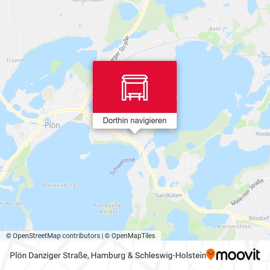 Plön Danziger Straße Karte