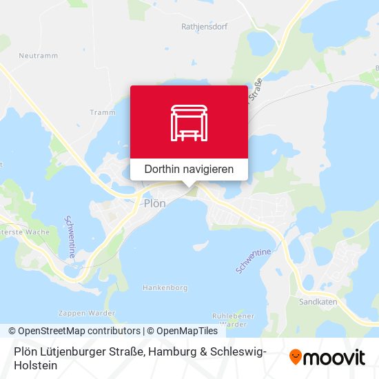 Plön Lütjenburger Straße Karte