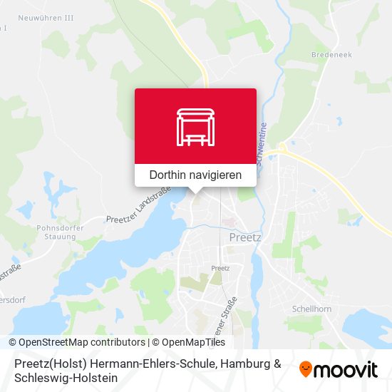 Preetz(Holst) Hermann-Ehlers-Schule Karte
