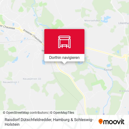 Raisdorf Dütschfeldredder Karte