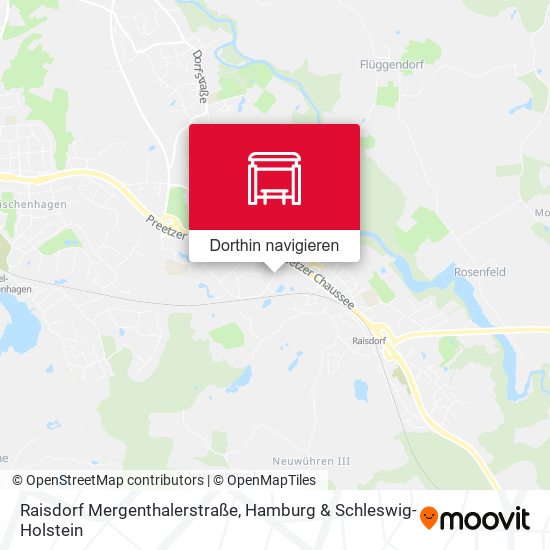 Raisdorf Mergenthalerstraße Karte