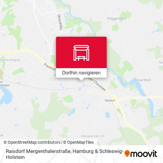 Raisdorf Mergenthalerstraße Karte
