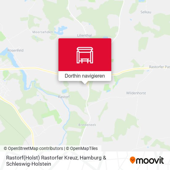 Rastorf(Holst) Rastorfer Kreuz Karte