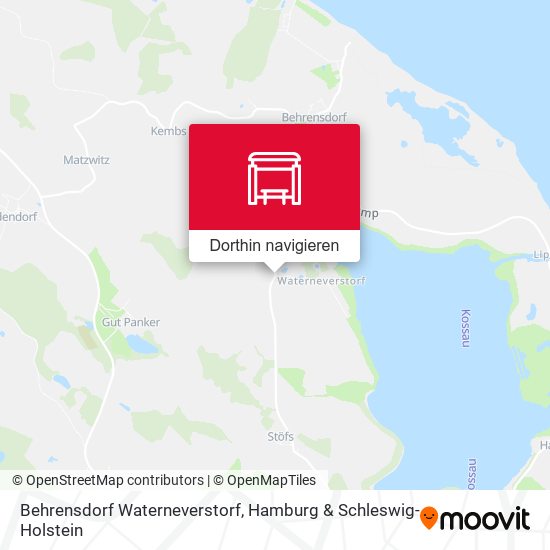 Behrensdorf Waterneverstorf Karte