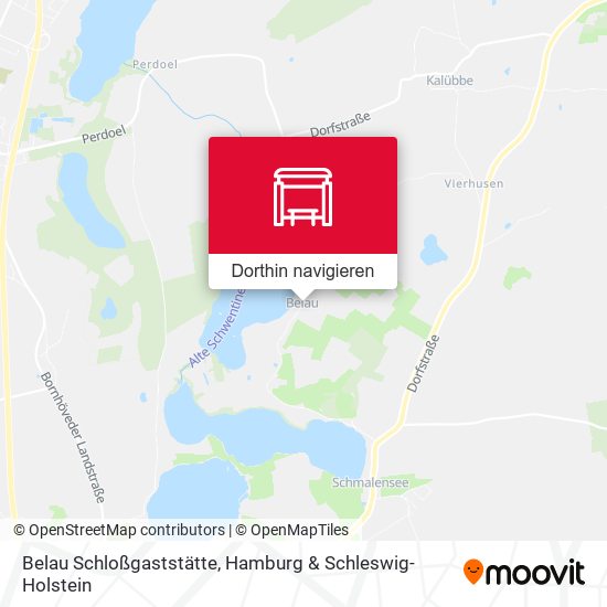Belau Schloßgaststätte Karte