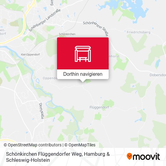 Schönkirchen Flüggendorfer Weg Karte