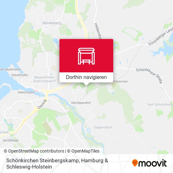 Schönkirchen Steinbergskamp Karte