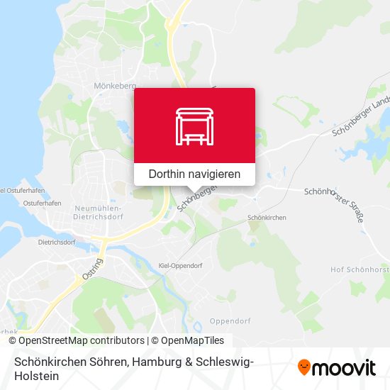 Schönkirchen Söhren Karte