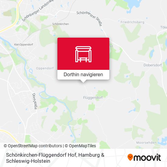 Schönkirchen-Flüggendorf Hof Karte