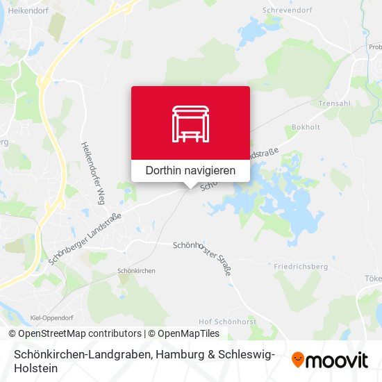 Schönkirchen-Landgraben Karte