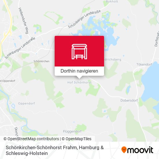 Schönkirchen-Schönhorst Frahm Karte