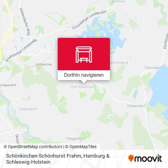 Schönkirchen-Schönhorst Frahm Karte
