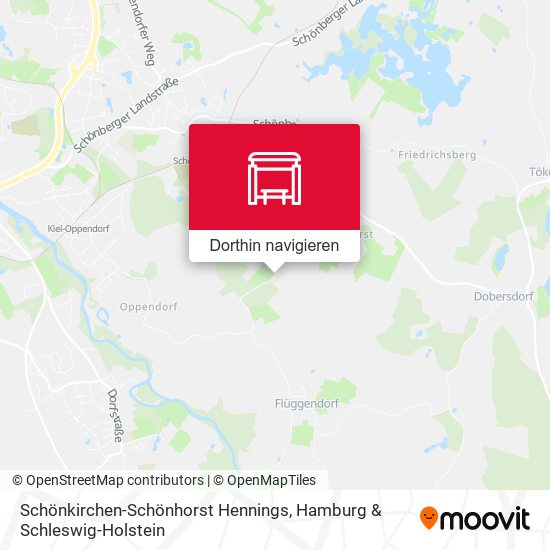 Schönkirchen-Schönhorst Hennings Karte