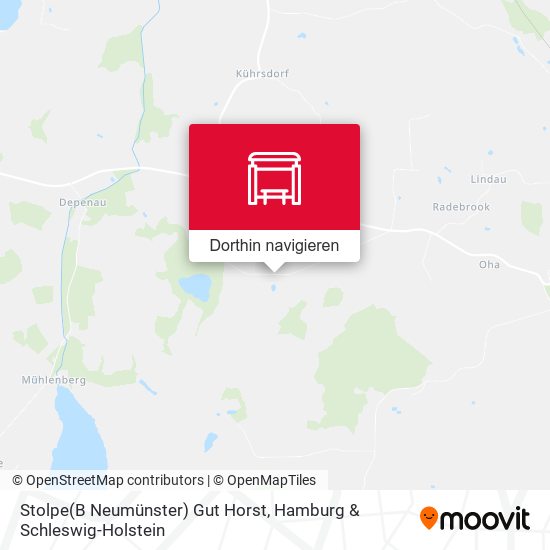 Stolpe(B Neumünster) Gut Horst Karte