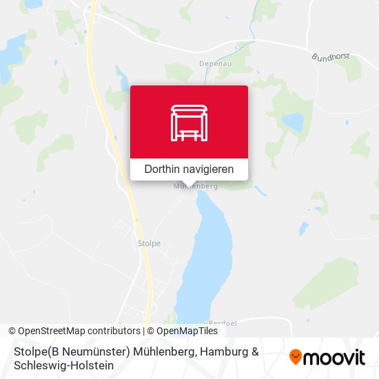 Stolpe(B Neumünster) Mühlenberg Karte