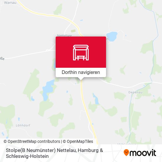 Stolpe(B Neumünster) Nettelau Karte
