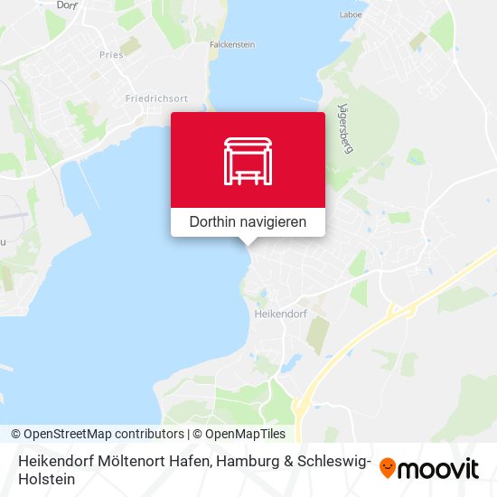 Heikendorf Möltenort Hafen Karte