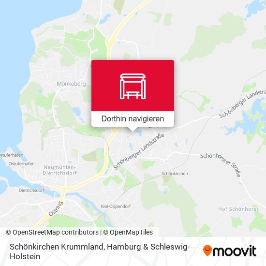 Schönkirchen Krummland Karte