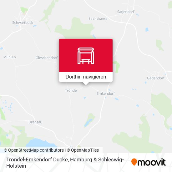 Tröndel-Emkendorf Ducke Karte