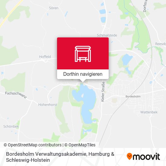 Bordesholm Verwaltungsakademie Karte