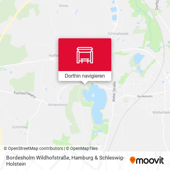 Bordesholm Wildhofstraße Karte