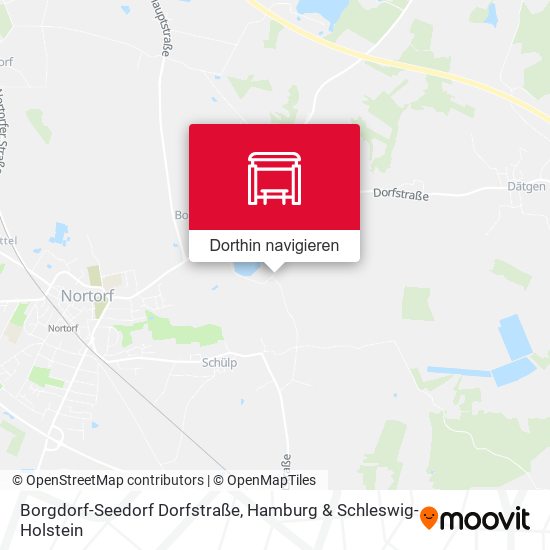 Borgdorf-Seedorf Dorfstraße Karte