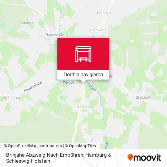 Brinjahe Abzweig Nach Embühren Karte