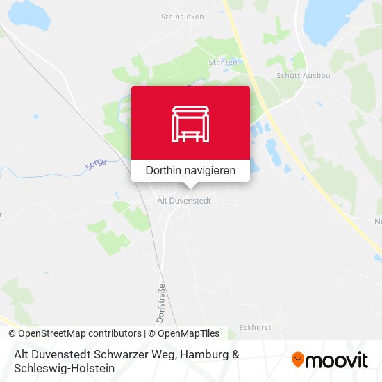 Alt Duvenstedt Schwarzer Weg Karte