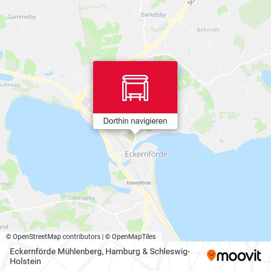Eckernförde Mühlenberg Karte